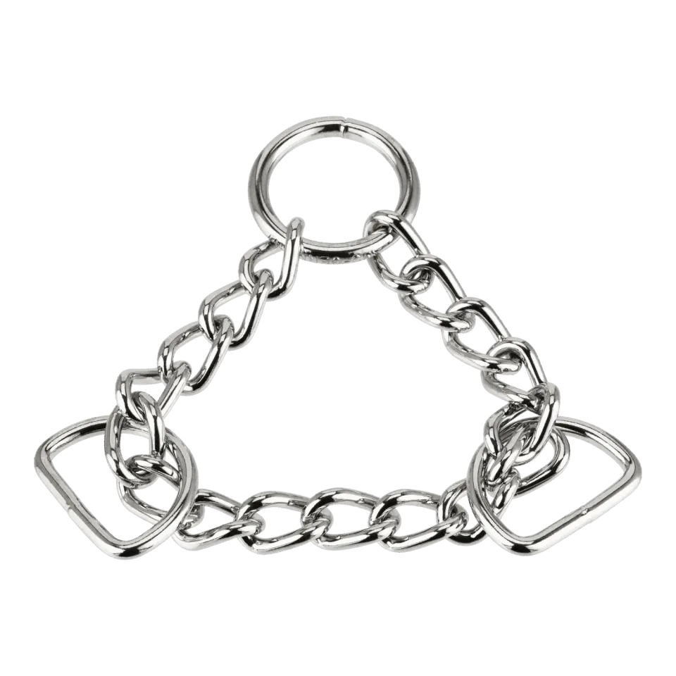 Herm Sprenger Durchzugskette Kinketting 21 cm Vernikkeld