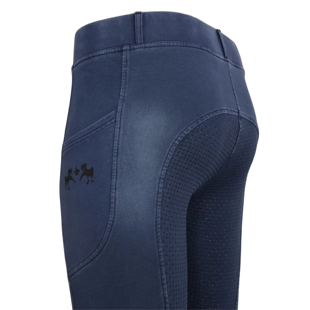 Equine Couture Soft Wash rijlegging siliconen full seat telefoonvak