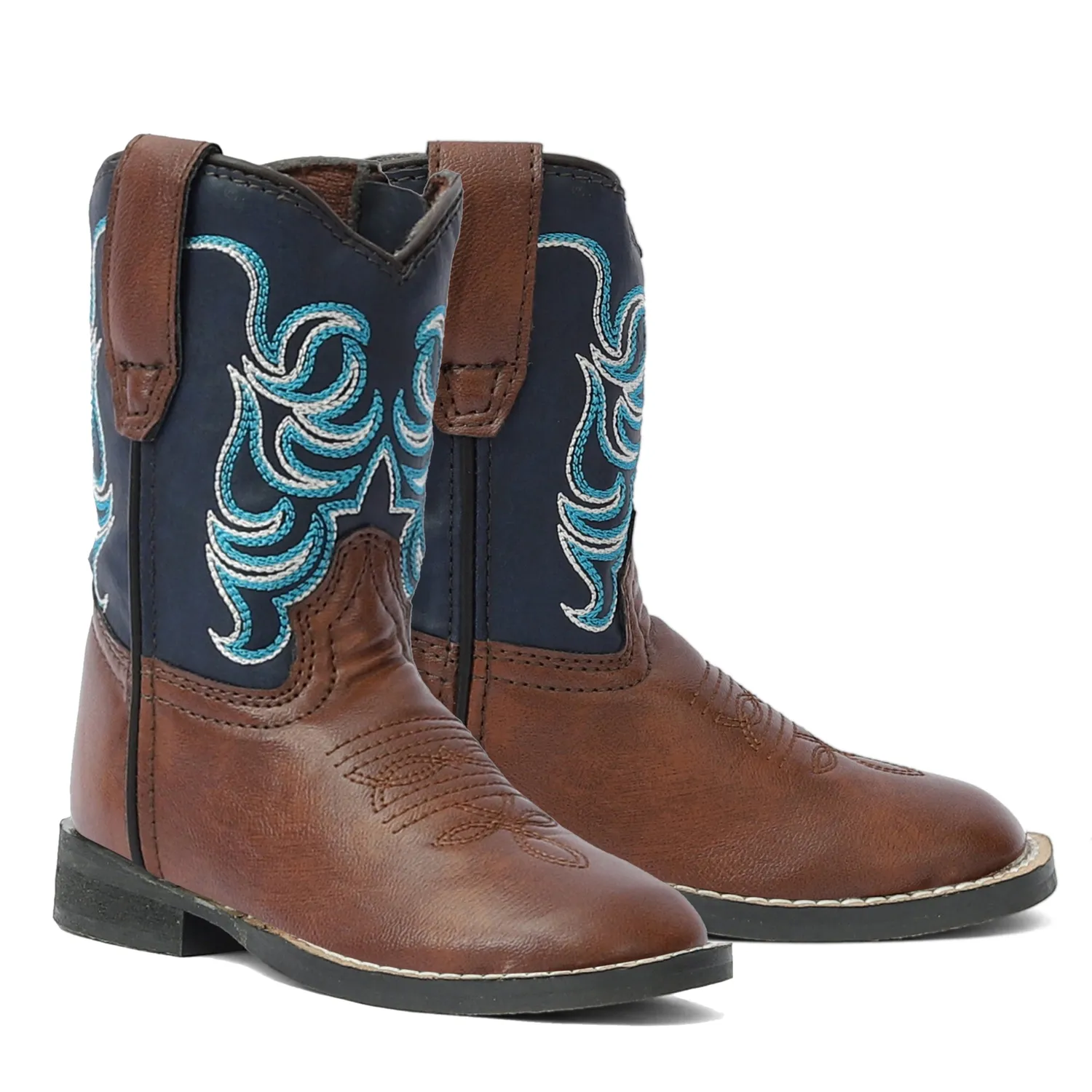 TuffRider Zion Square Toe westernlaarzen kind bruin