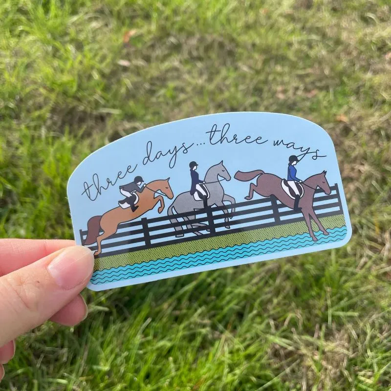 Dapplebay Eventing stickers Multi 5-pack eventing