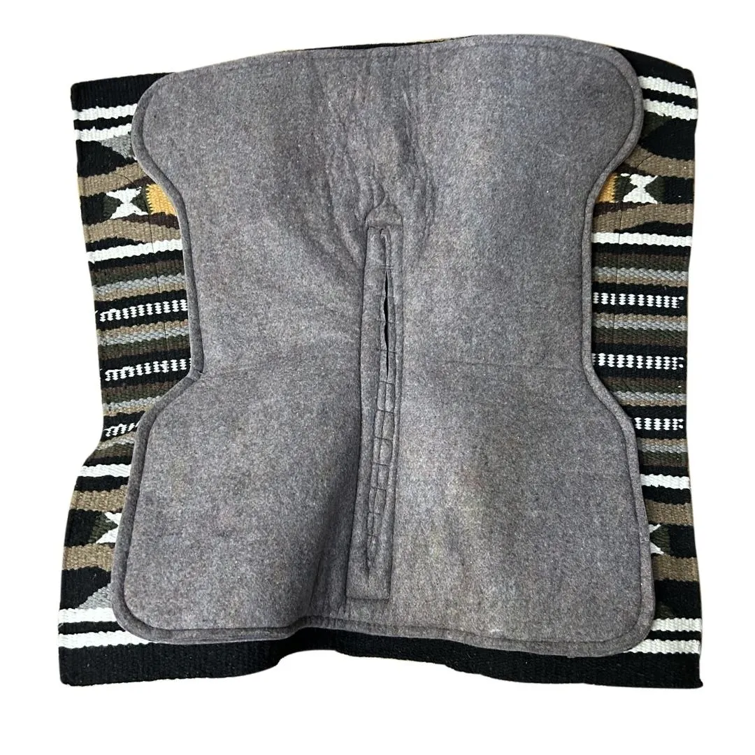 TuffRider Fiesta western zadelpad desert wol 34x36