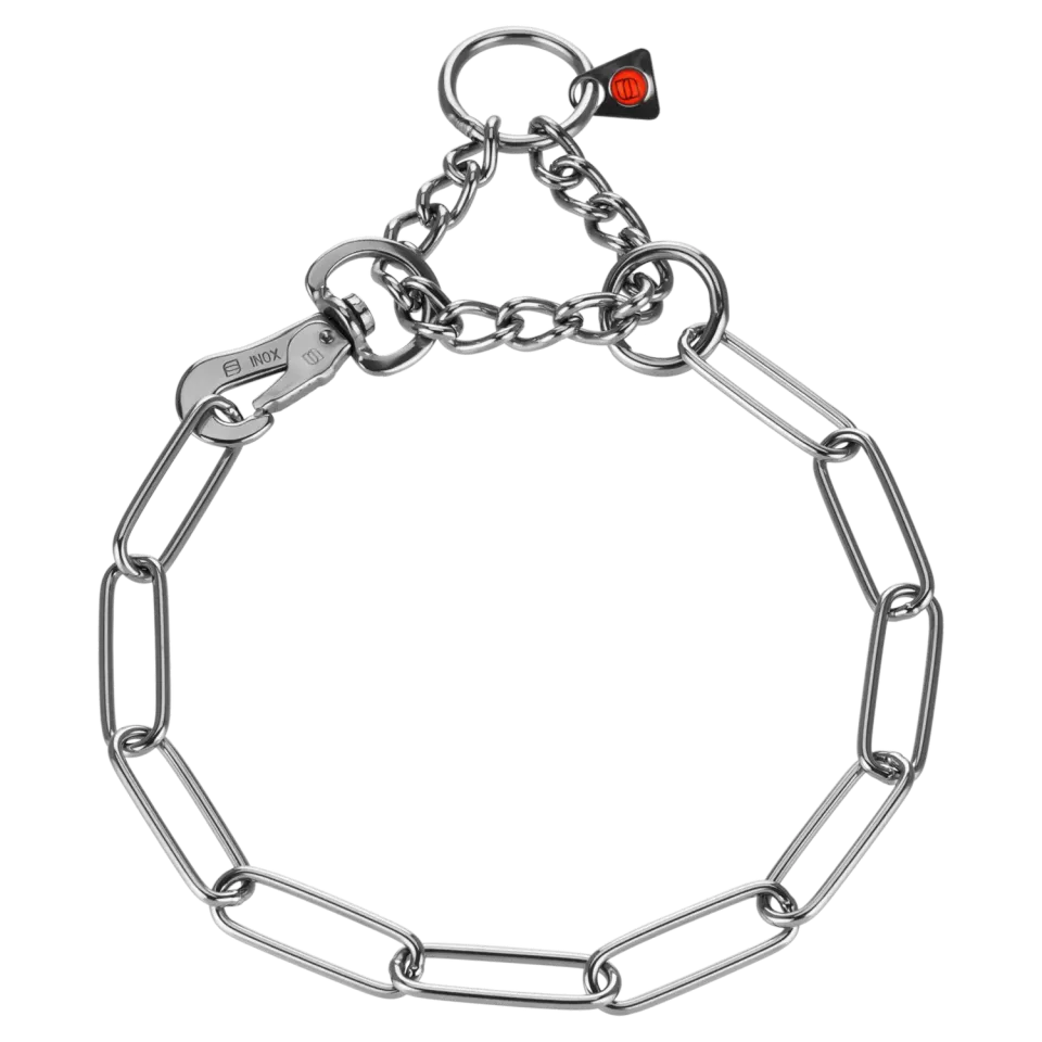 Herm Sprenger honden halsketting 3 mm 58 cm RVS verstelbaar