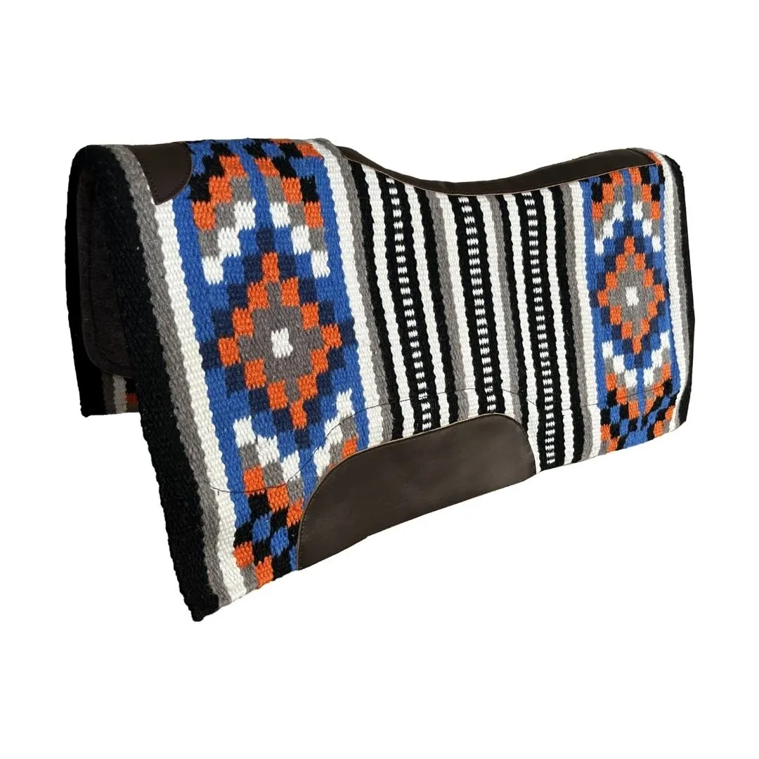 TuffRider Stripe western zadeldek Jade 34x36 wolmix