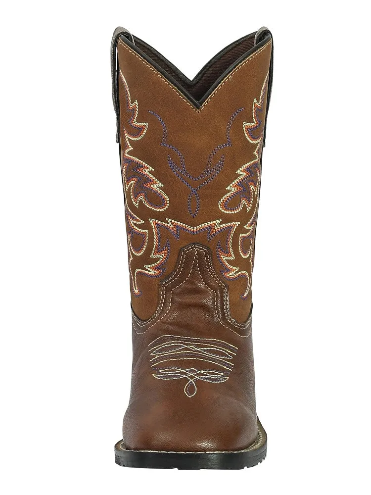 TuffRider Kings Canyon kinder westernlaars bruin rond