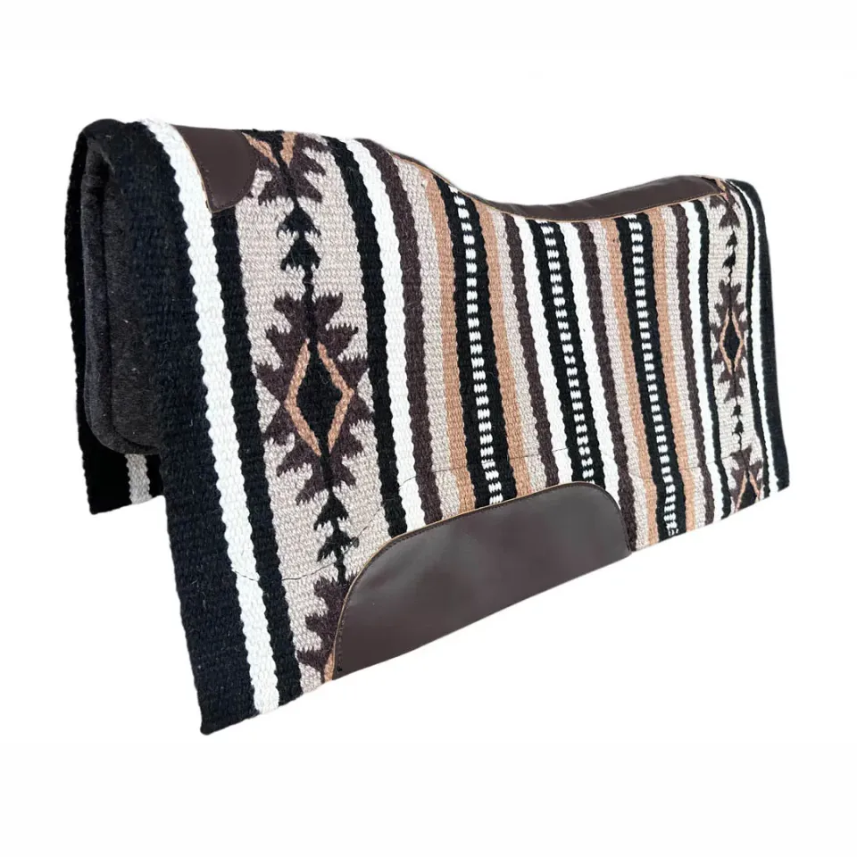 TuffRider Single Weave C001 western zadelpad 34x36 multi wol