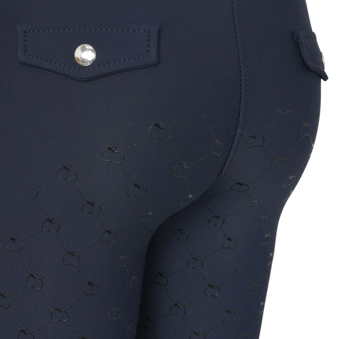 Dapplebay Essential winter rijtights kind navy full seat