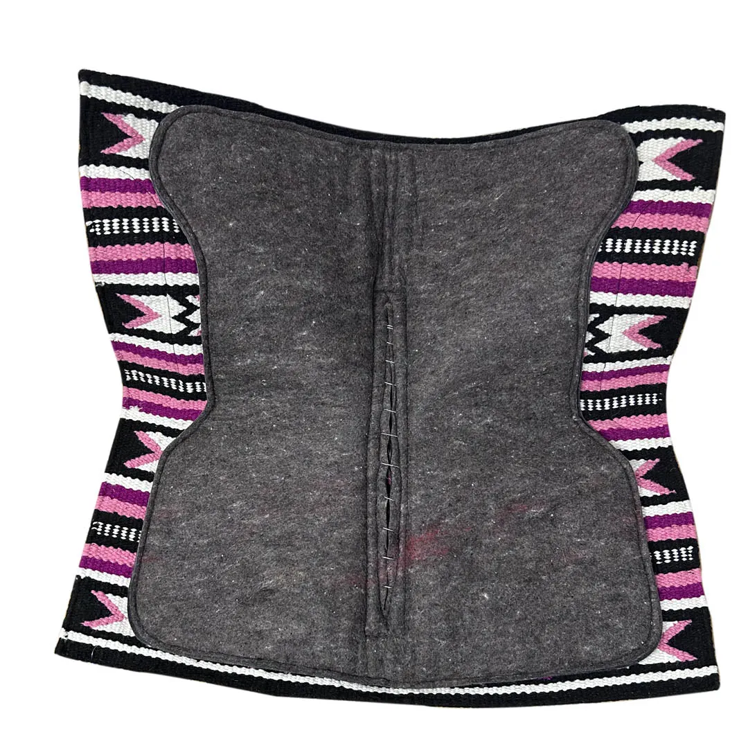 TuffRider Single Weave H001 western zadelpad Multi-001 wol