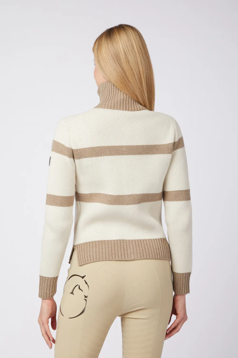 Vestrum Rennes dames trui met rits wol cashmere