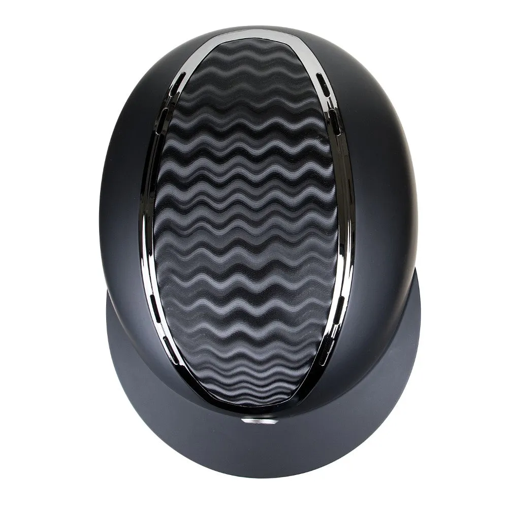TuffRider Ultimate Wide Brim rijhelm zwart zonneklep