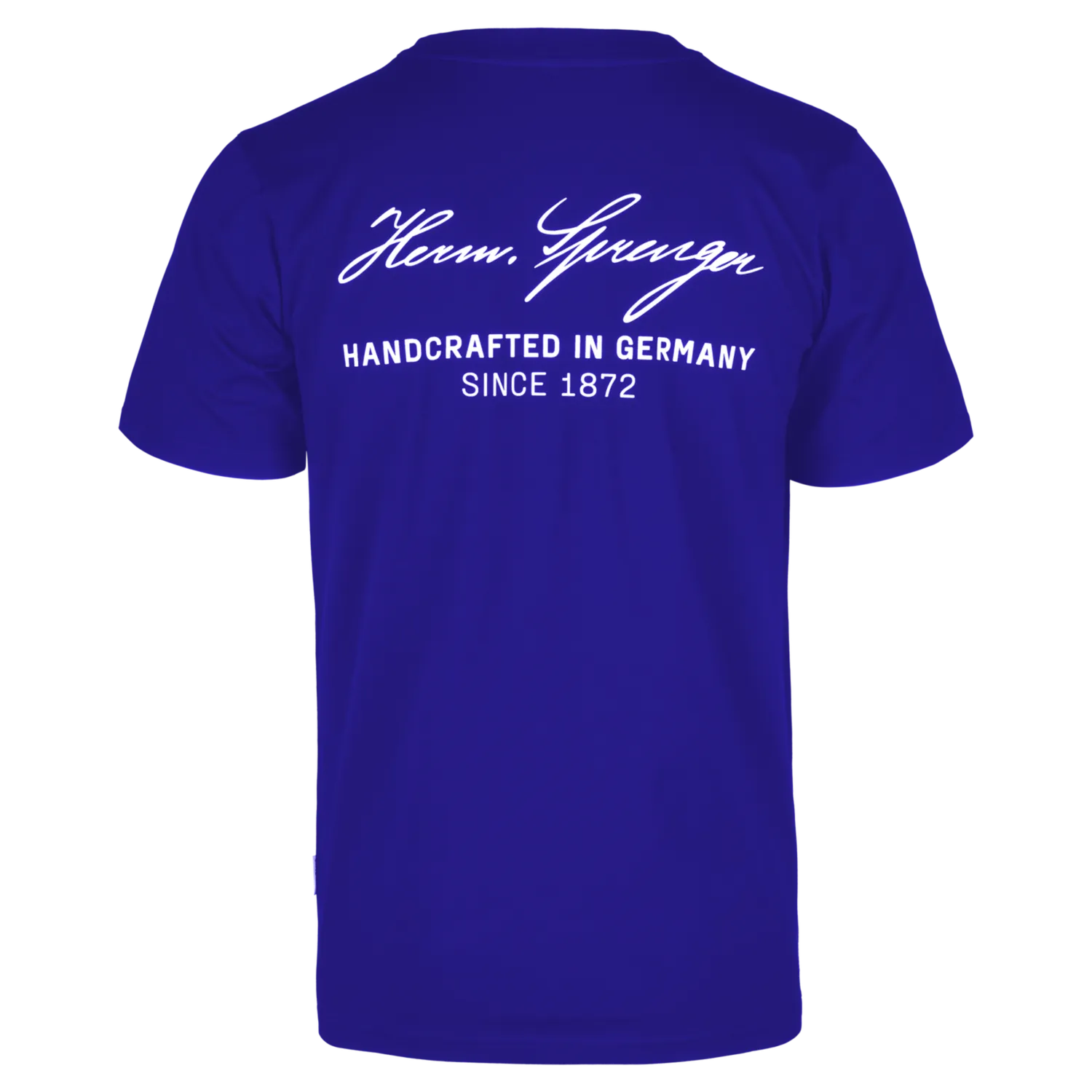 HS Sprenger Signature T-shirt heren blauw M