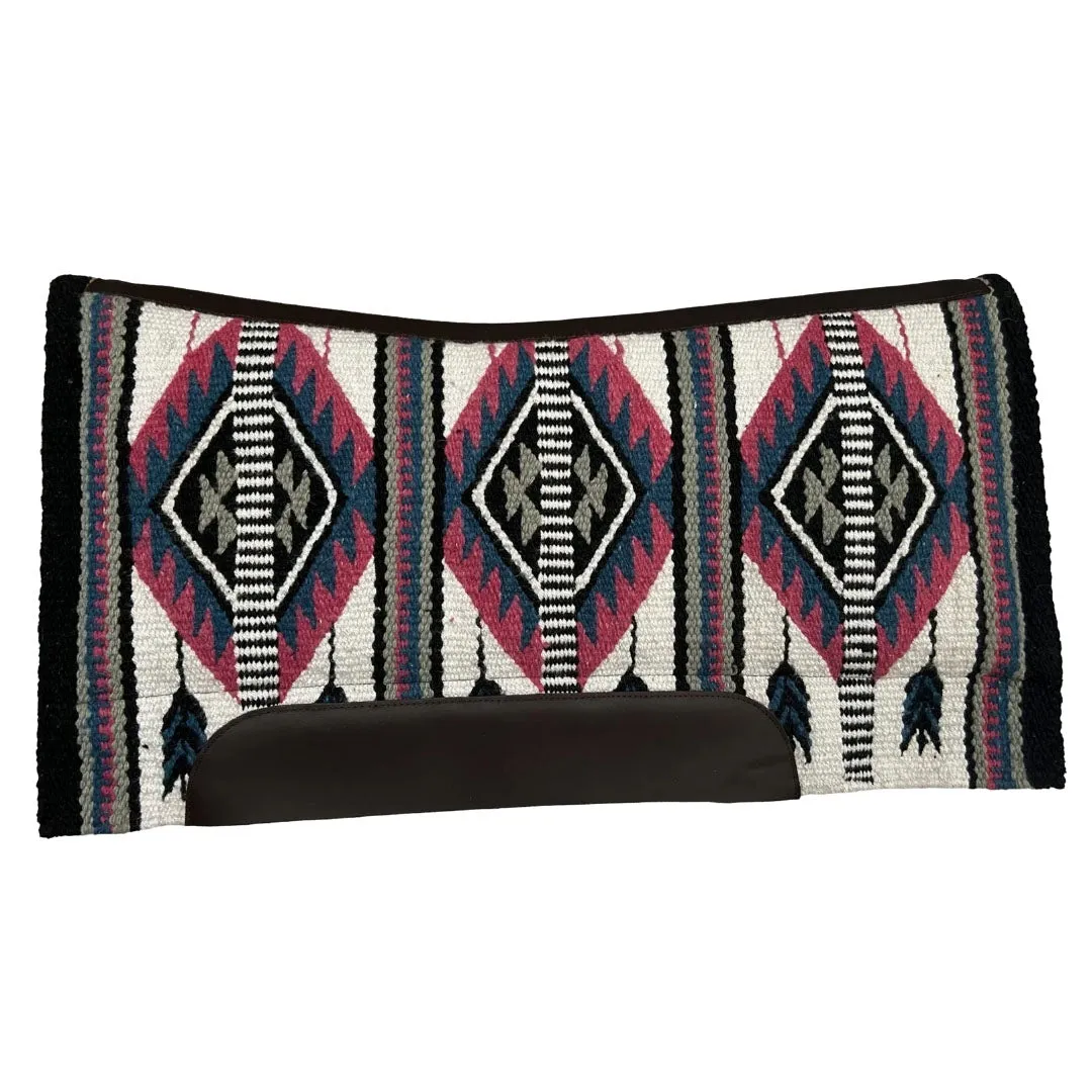 TuffRider Catalyst Anatomical western zadeldek Weave 34x38 wolmix