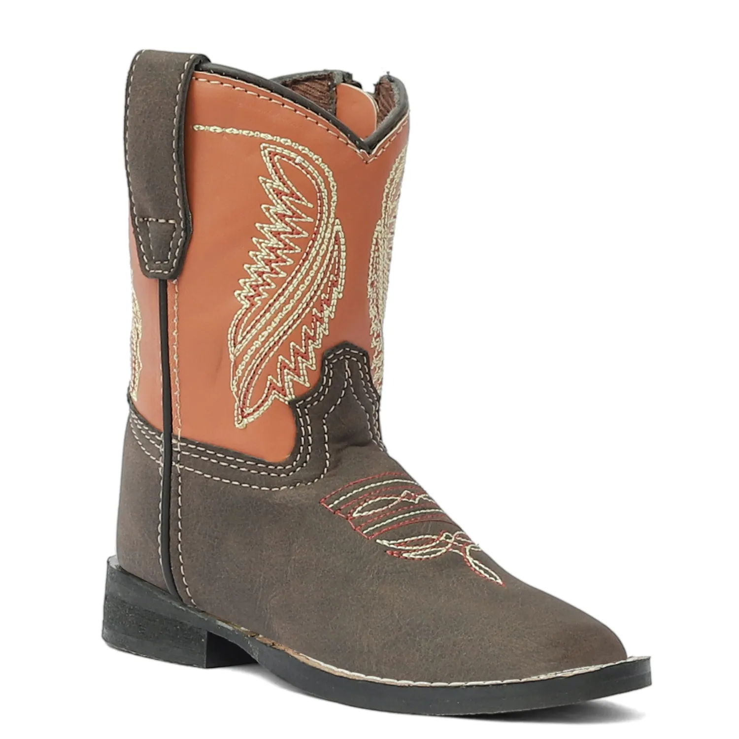 TuffRider Big Bend western laarzen mokka ronde neus