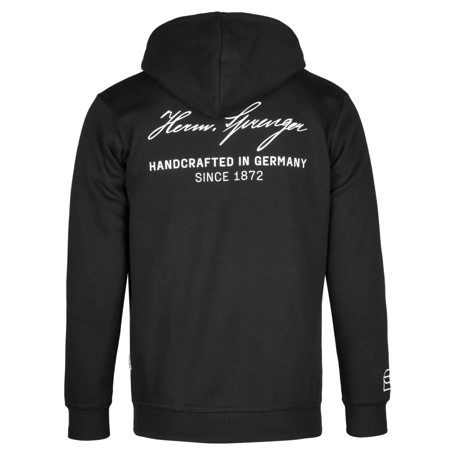Herm Sprenger Signature Hoodie Zwart Unisex