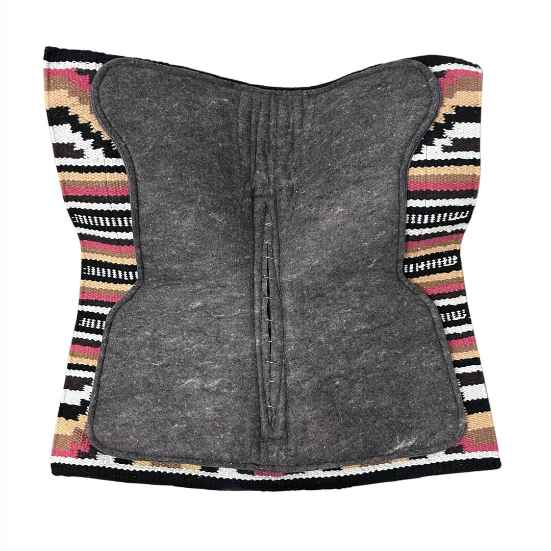 TuffRider Single Weave J001 western zadelpad Multi-001 34x36 wol