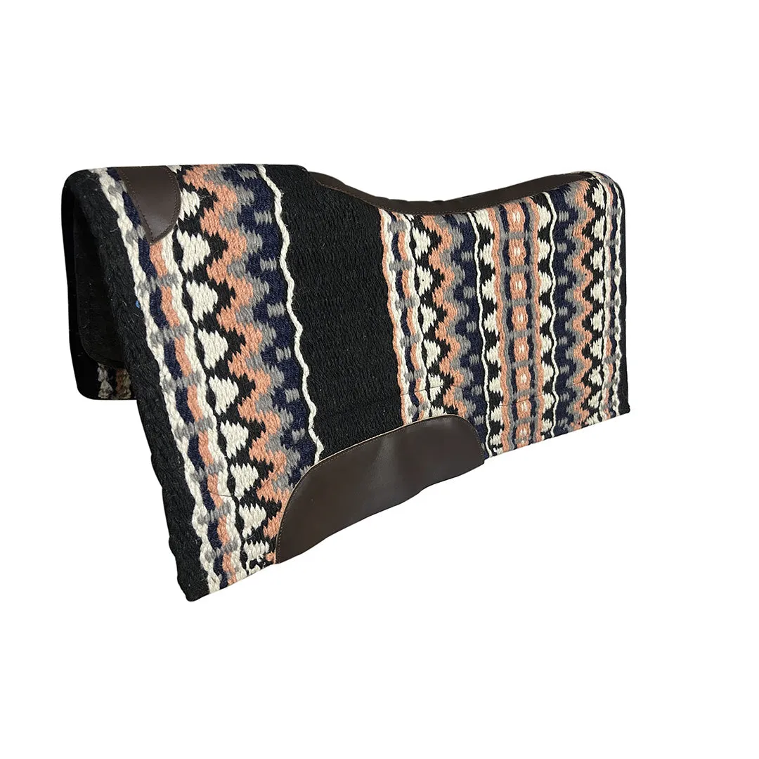 TuffRider Afterburn western zadeldek Apache Night 34x36 wol