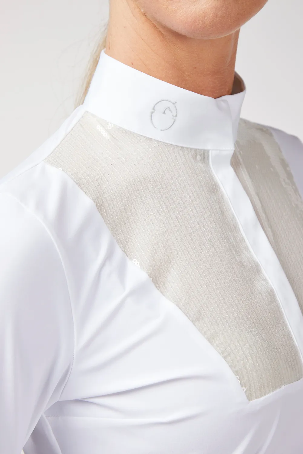 Vestrum Nigata wedstrijdshirt lange mouw pailletten