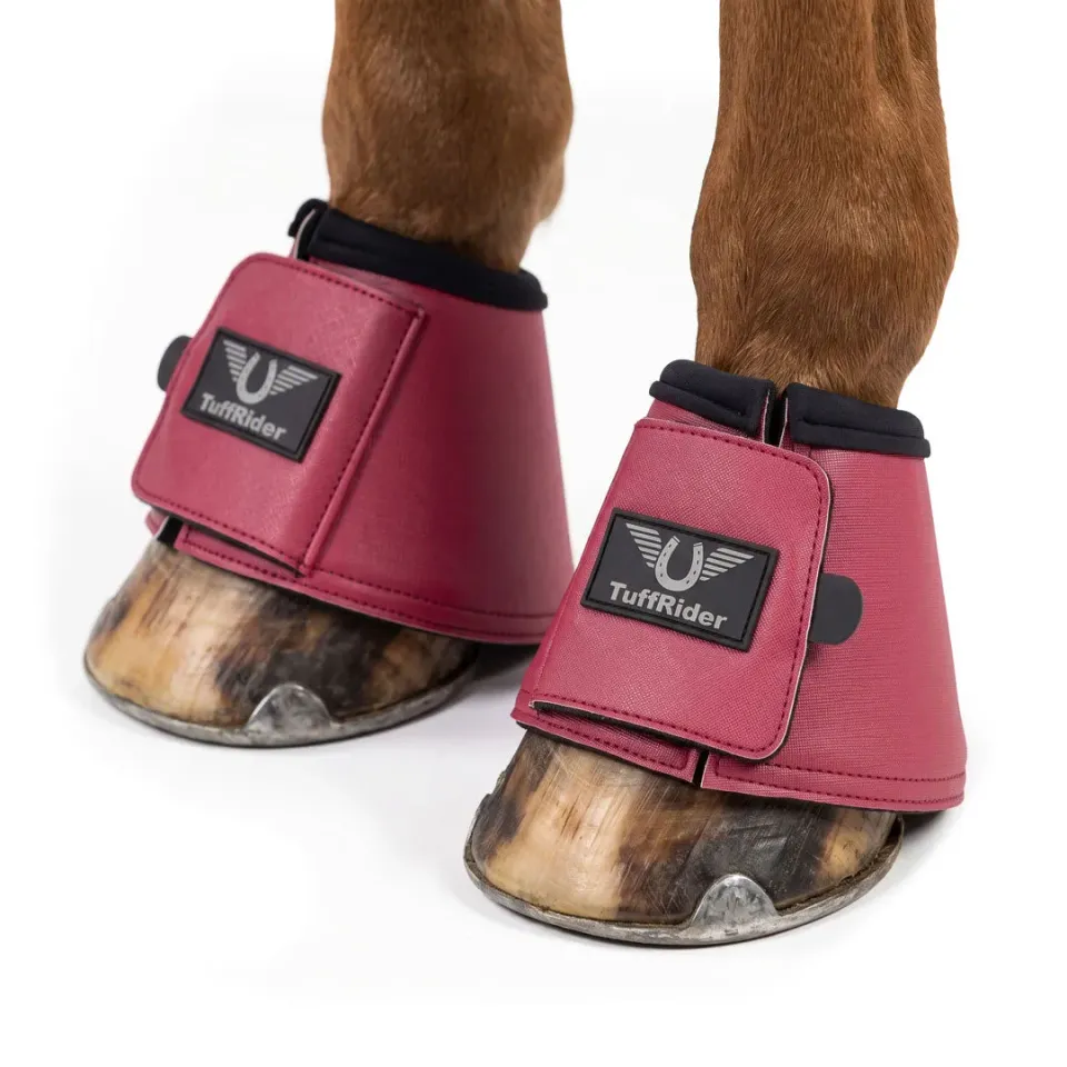 TuffRider Elite Saffiano springschoenen zwart paar