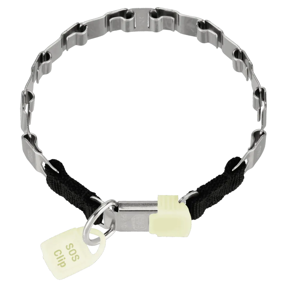 Herm Sprenger NeckTech Fun halsband fluorescerend 60 cm