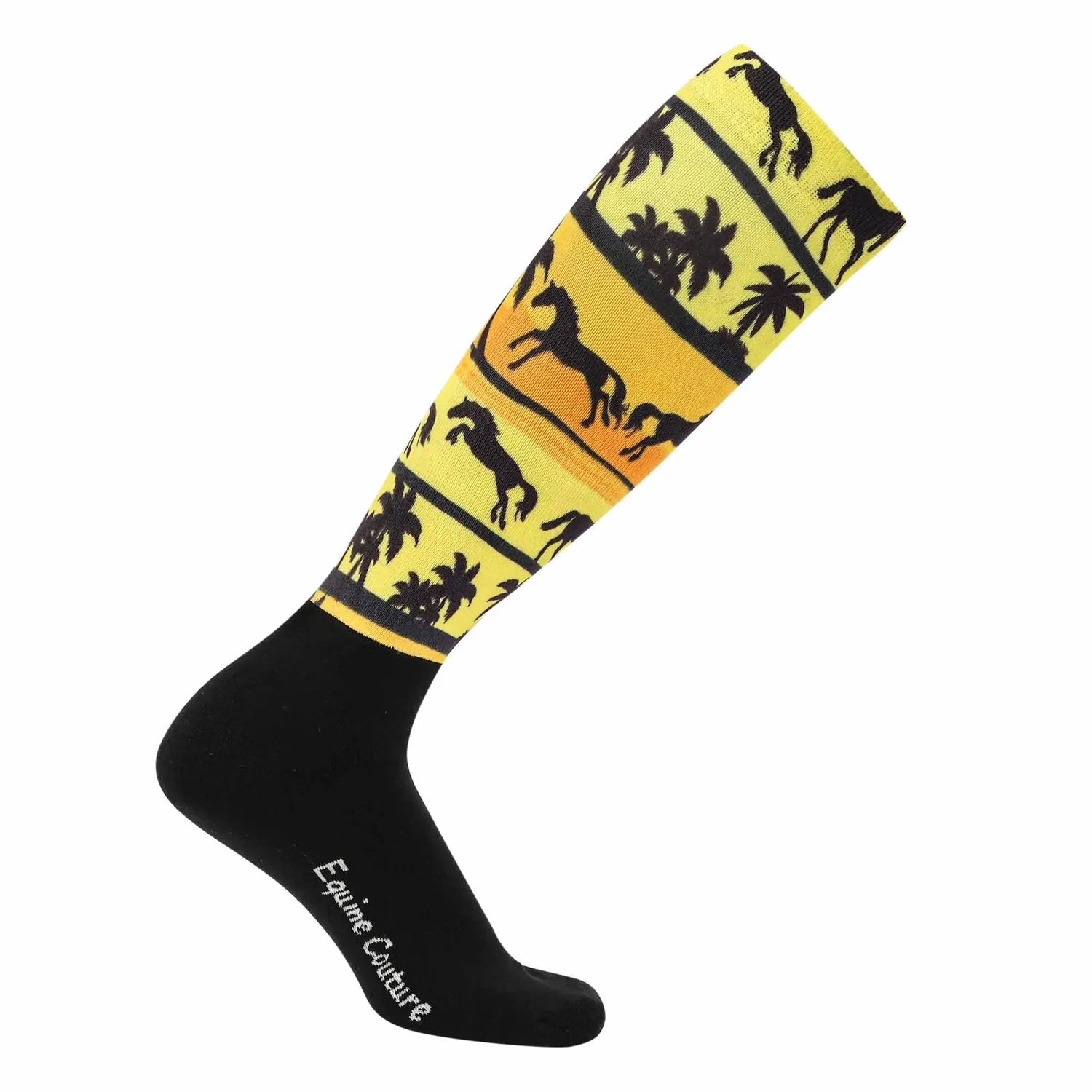 Equine Couture Ocala Sunrise rijsokken kniekousen print