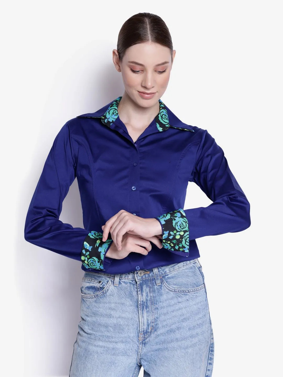 TuffRider Adey dames blouse plum lichte stof