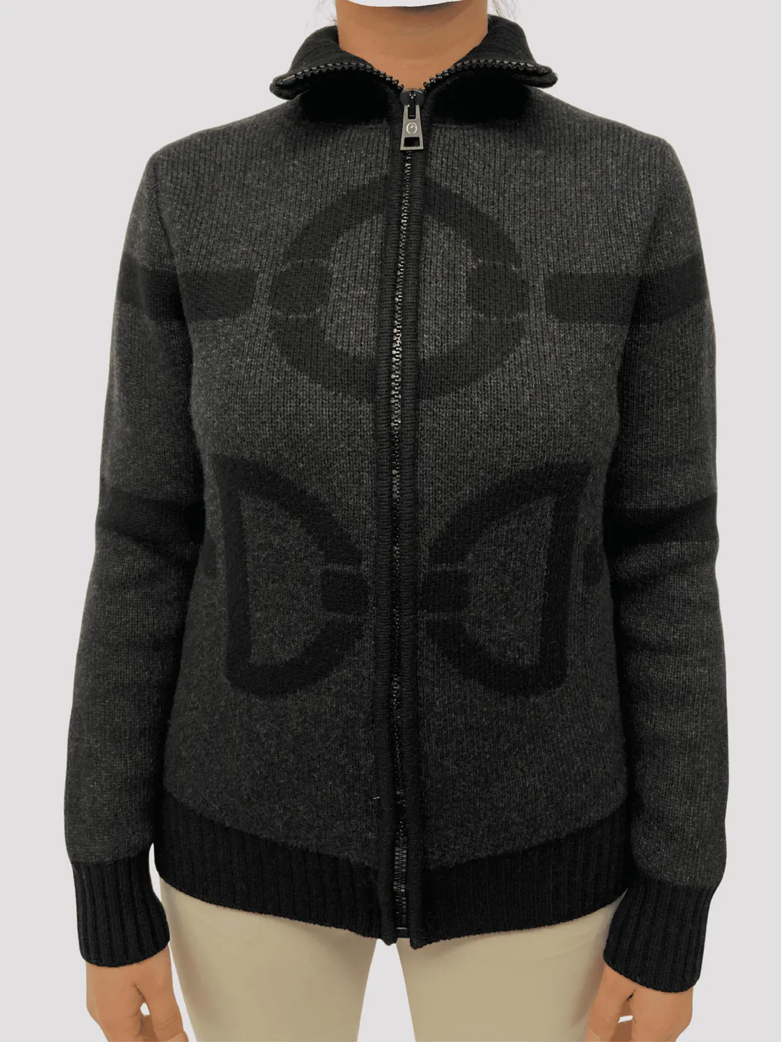 Vestrum Rennes damestrui met rits wol cashmere