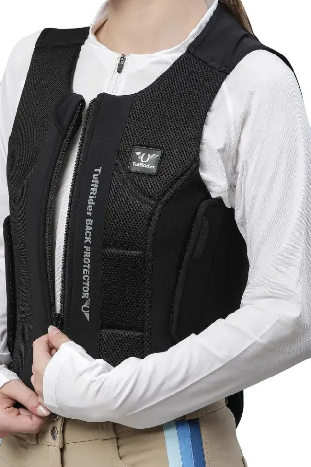 TuffRider Flex Pro bodyprotector zwart M
