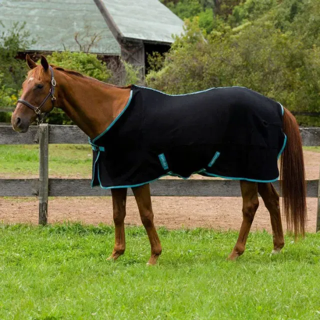 TuffRider Fleece Cooler zweetdeken navy fleece