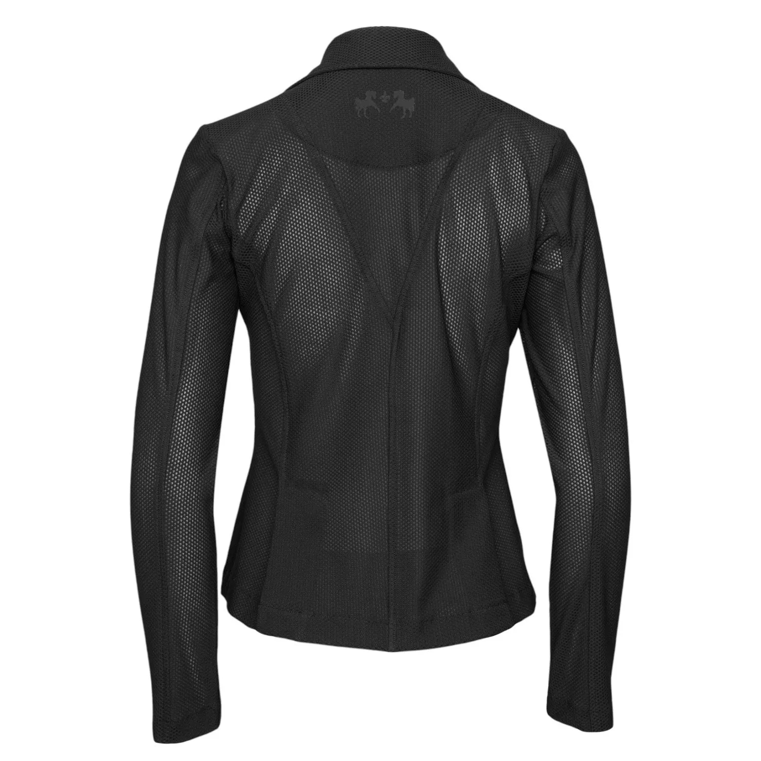 Equine Couture EquiVent H wedstrijdjasje zwart ventilerend