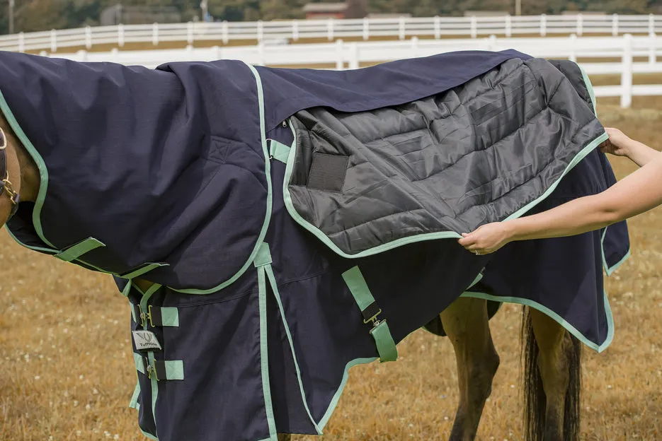 TuffRider All Season Ripstop winterdeken 4-in-1 navy 1200D
