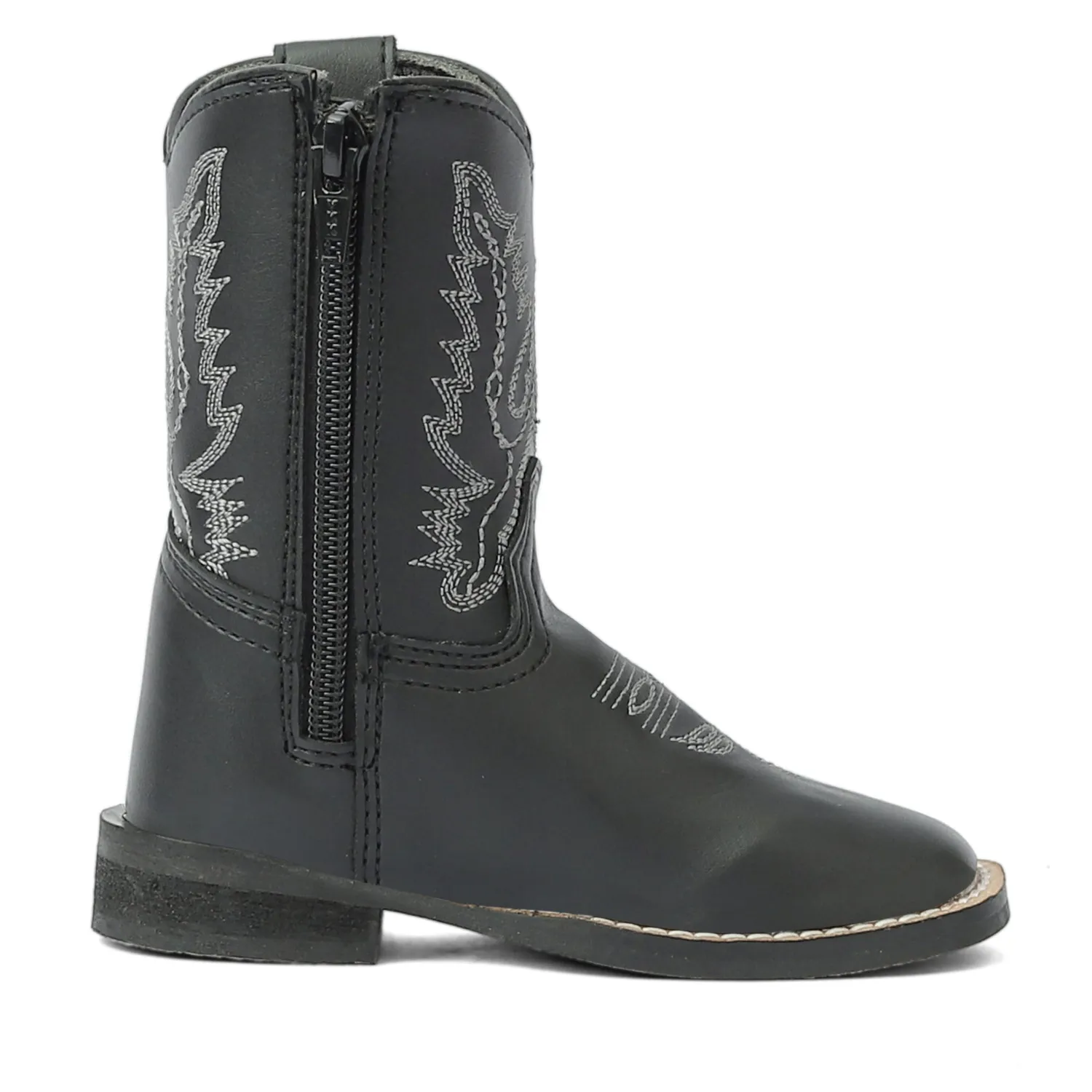 TuffRider Badlands Toddler Square Toe westernlaars zwart