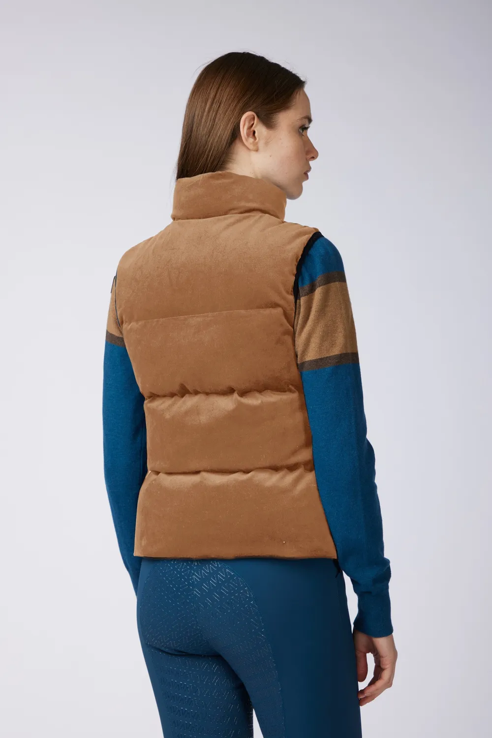 Vestrum Melk dames bodywarmer ribfluweel