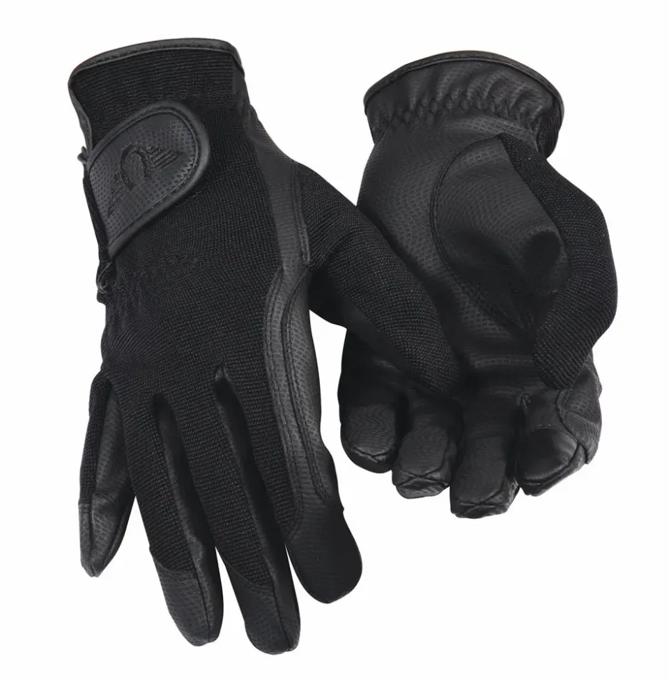 TuffRider Waterproof Thinsulate rijhandschoenen Zwart warm