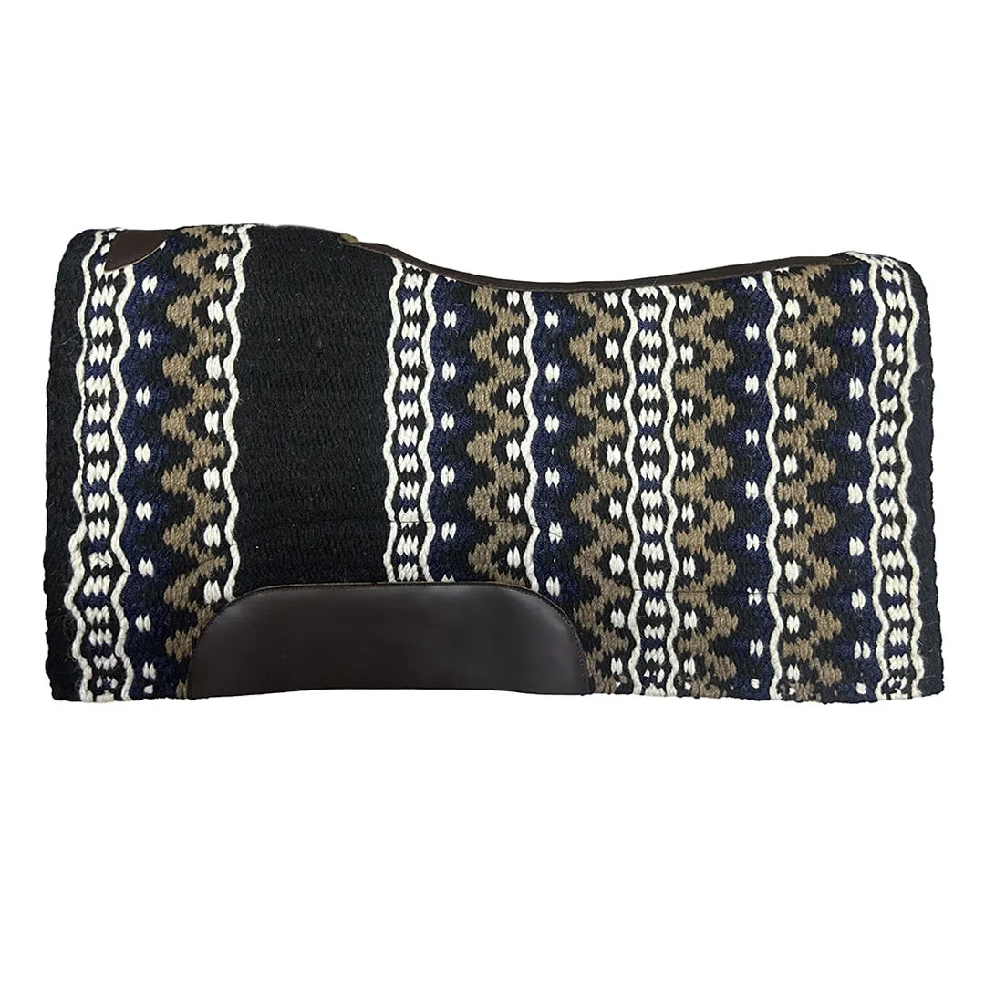 TuffRider Showrunner western zadeldek wol neon kilim 34x36
