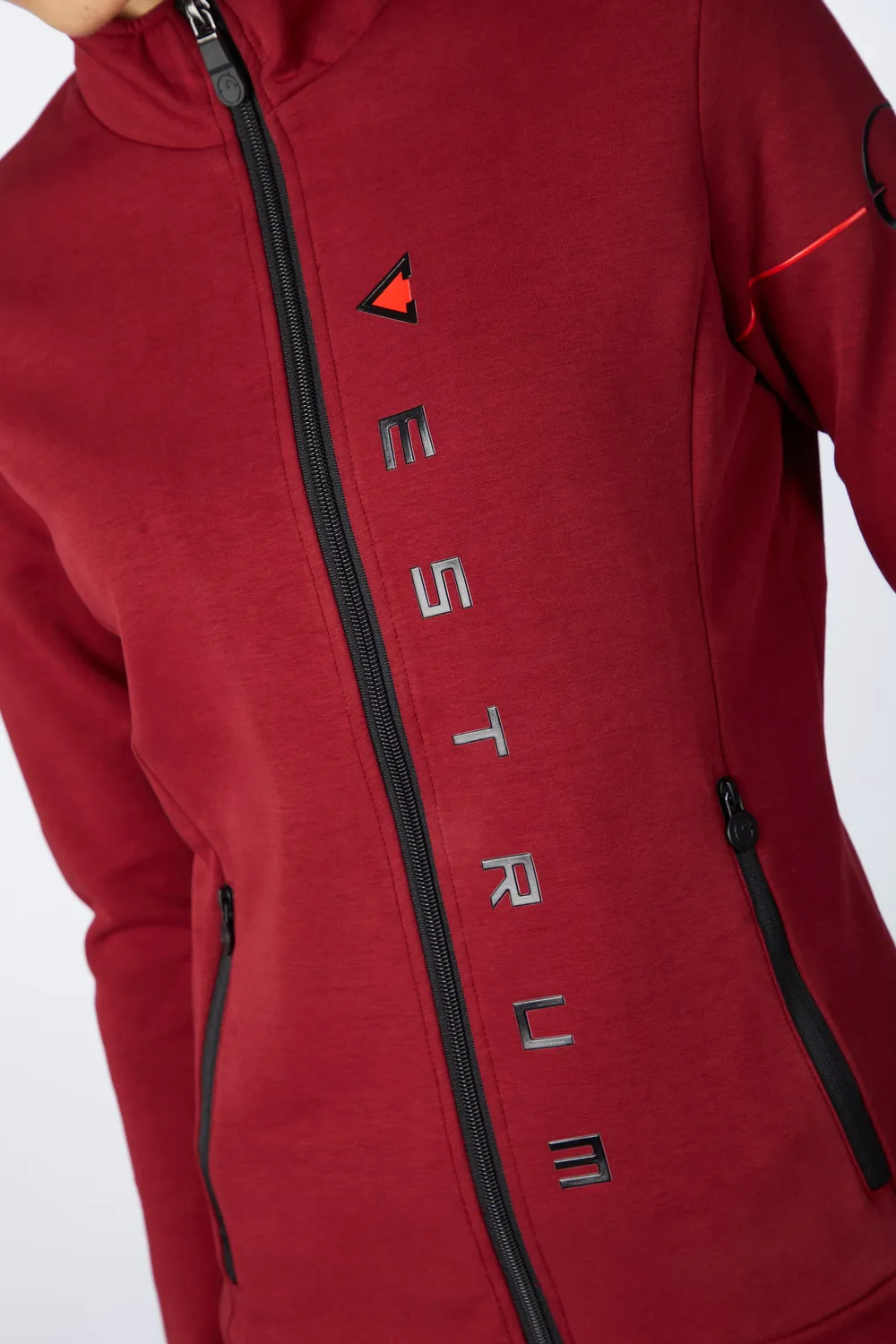 Vestrum Mirach dames sweatvest katoen met rits