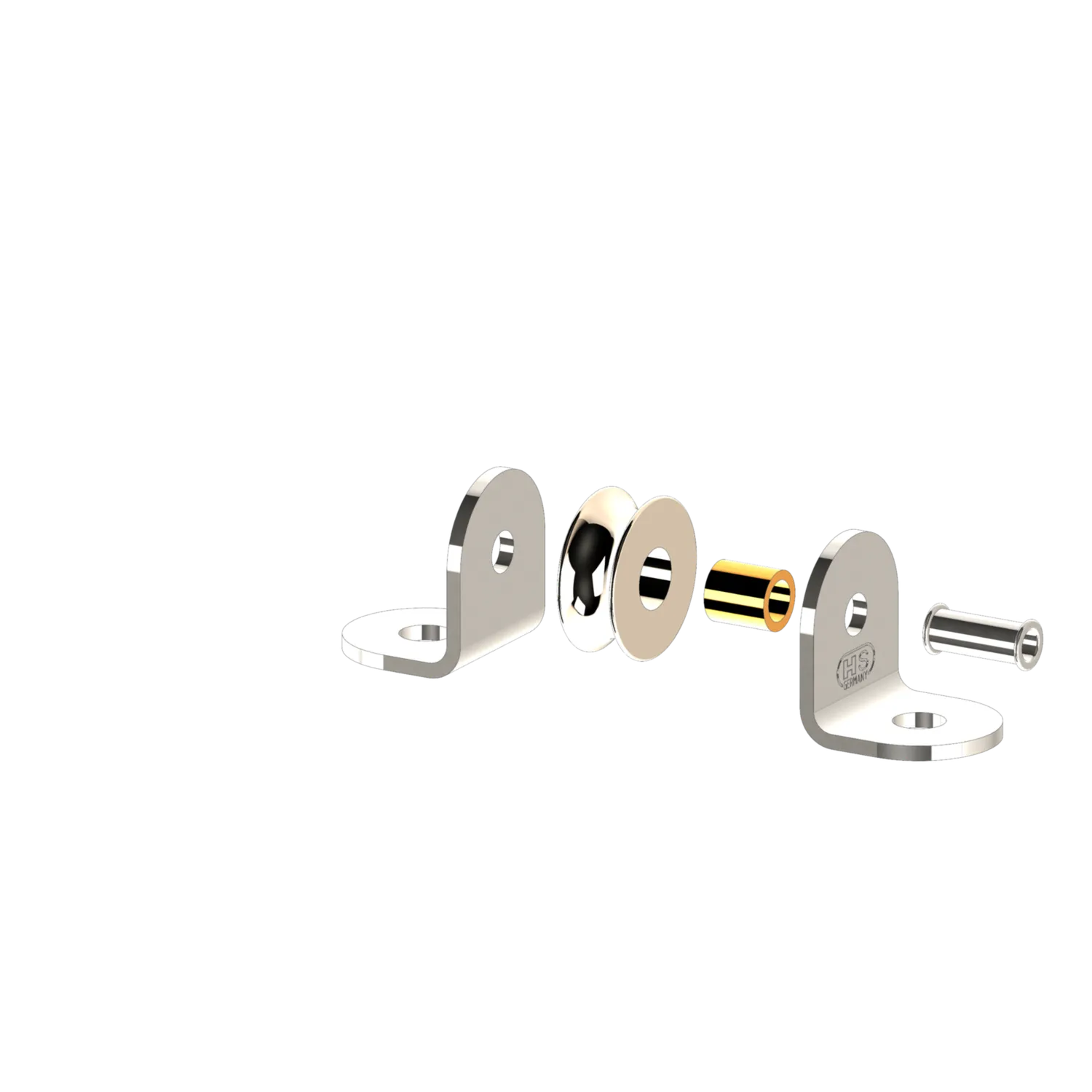 Herm Sprenger Mini blok 6 mm staand blok messingrol