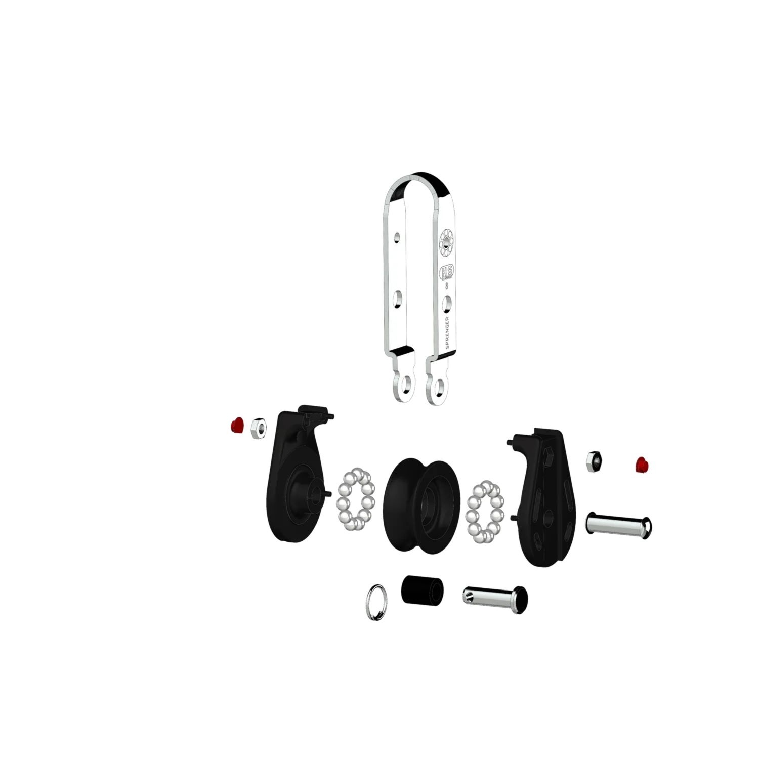 Herm Sprenger S-Block blok 8 mm kogellager enkel