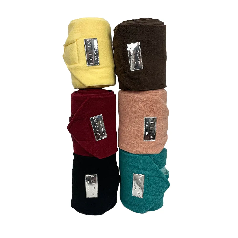 Lettia Shadow polo bandage wijnrood dik en wasbaar