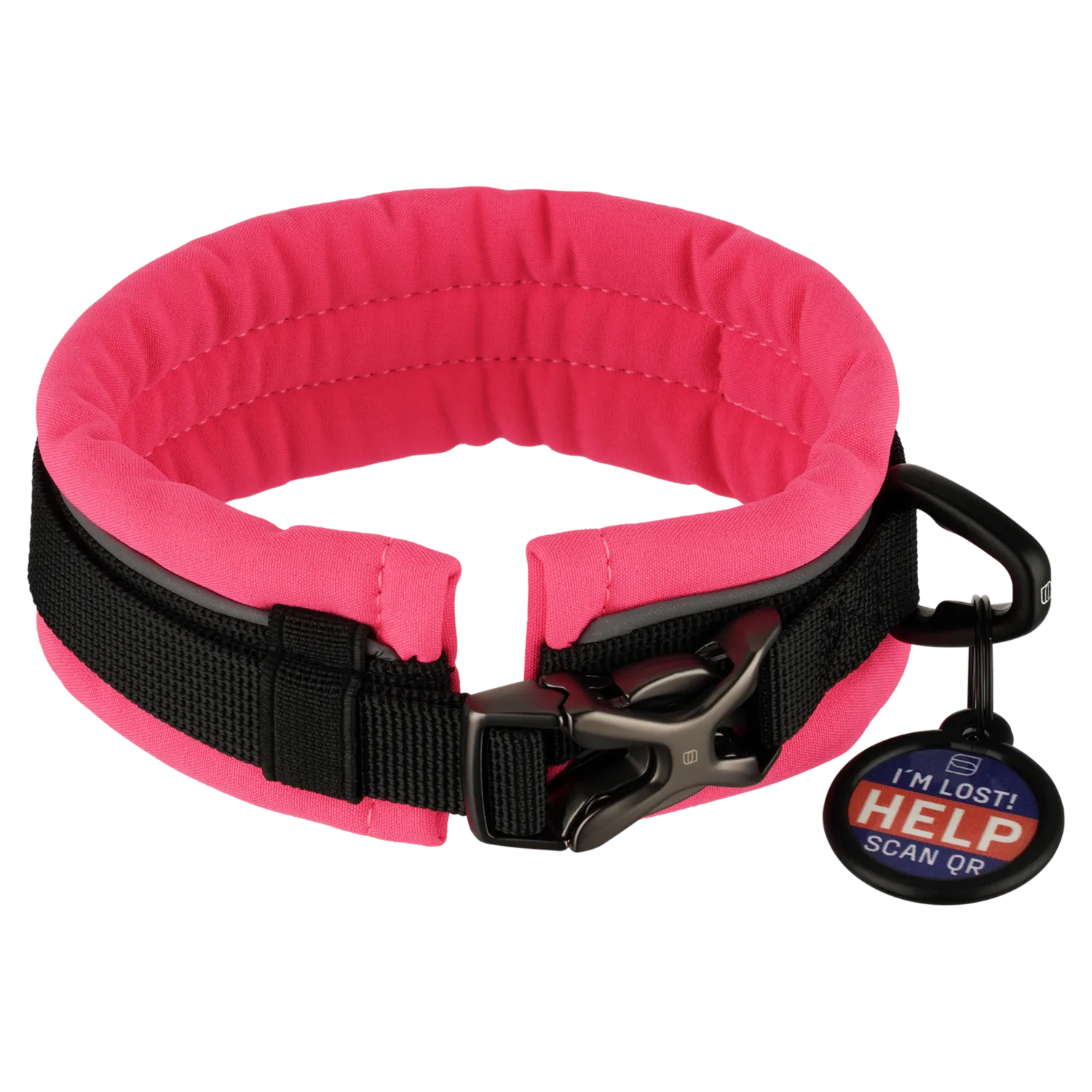 Herm Sprenger 59540 honden halsband 40-55 cm zwart