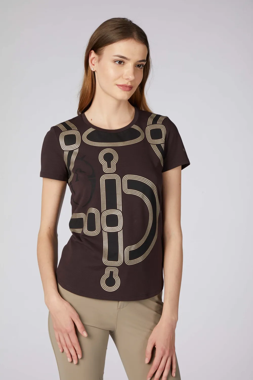Vestrum Savannah dames T-shirt katoen bittenprint