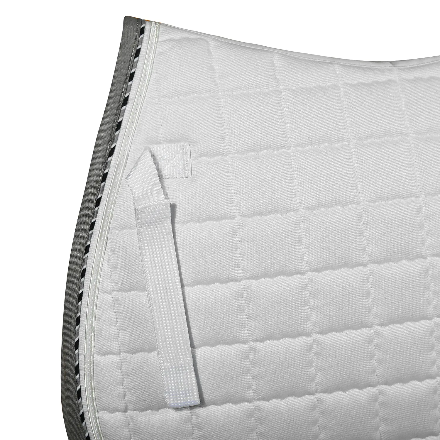 Equine Couture Coolmax Plush zadeldek wit-zwart coolmax