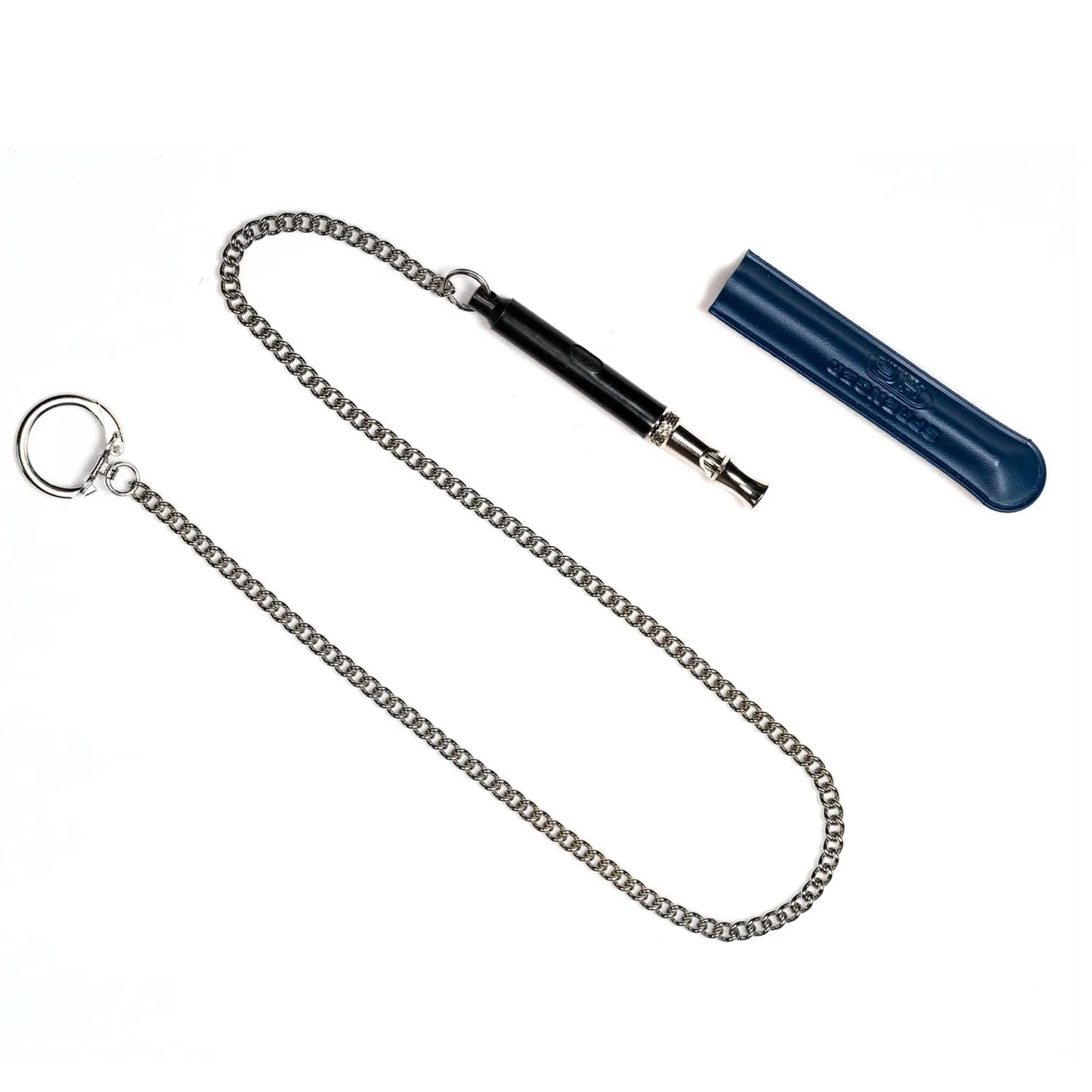 HS Sprenger hondenfluit geruisloos met etui en ketting