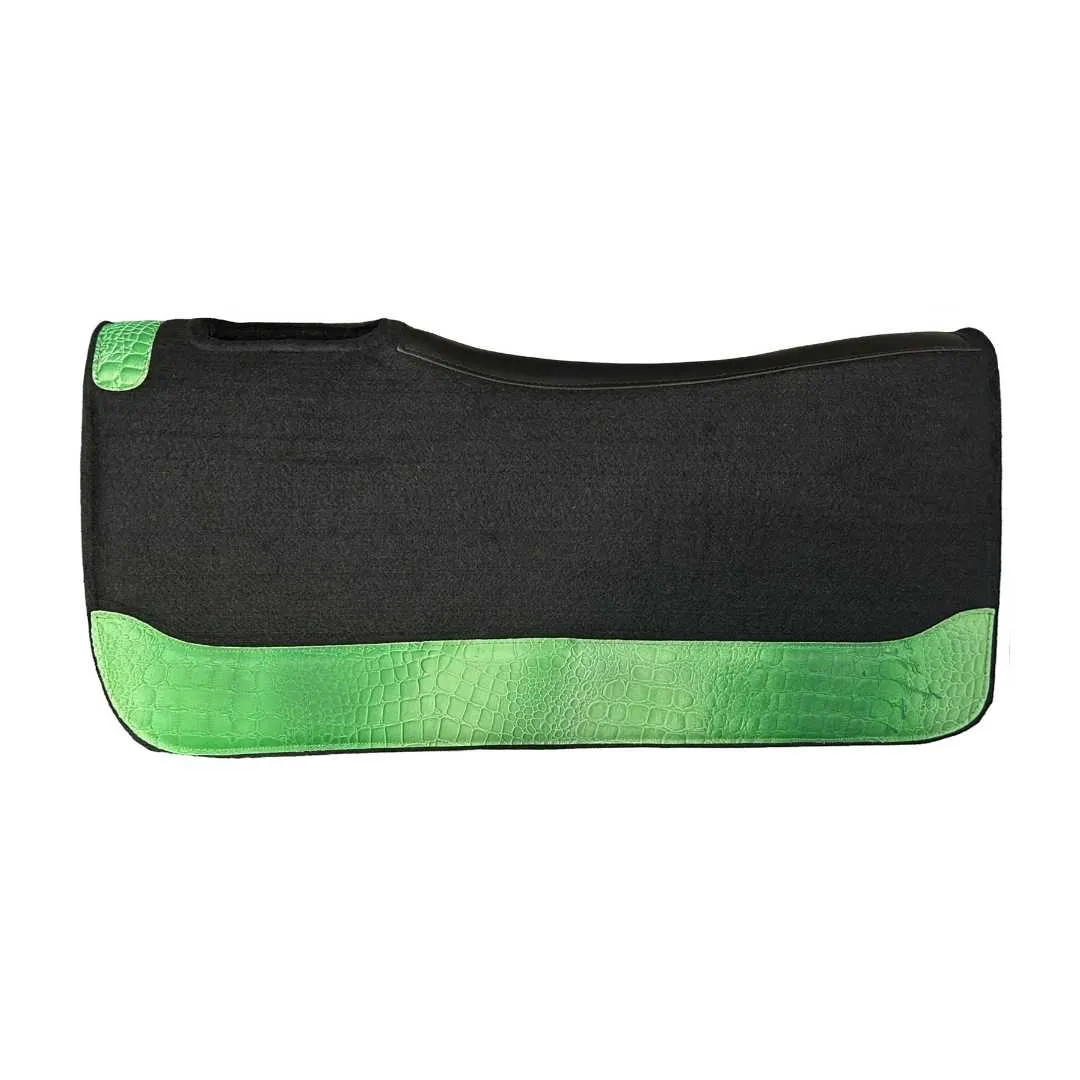 TuffRider Monolith vilten westernpad Zwart 32x32 3/4 inch