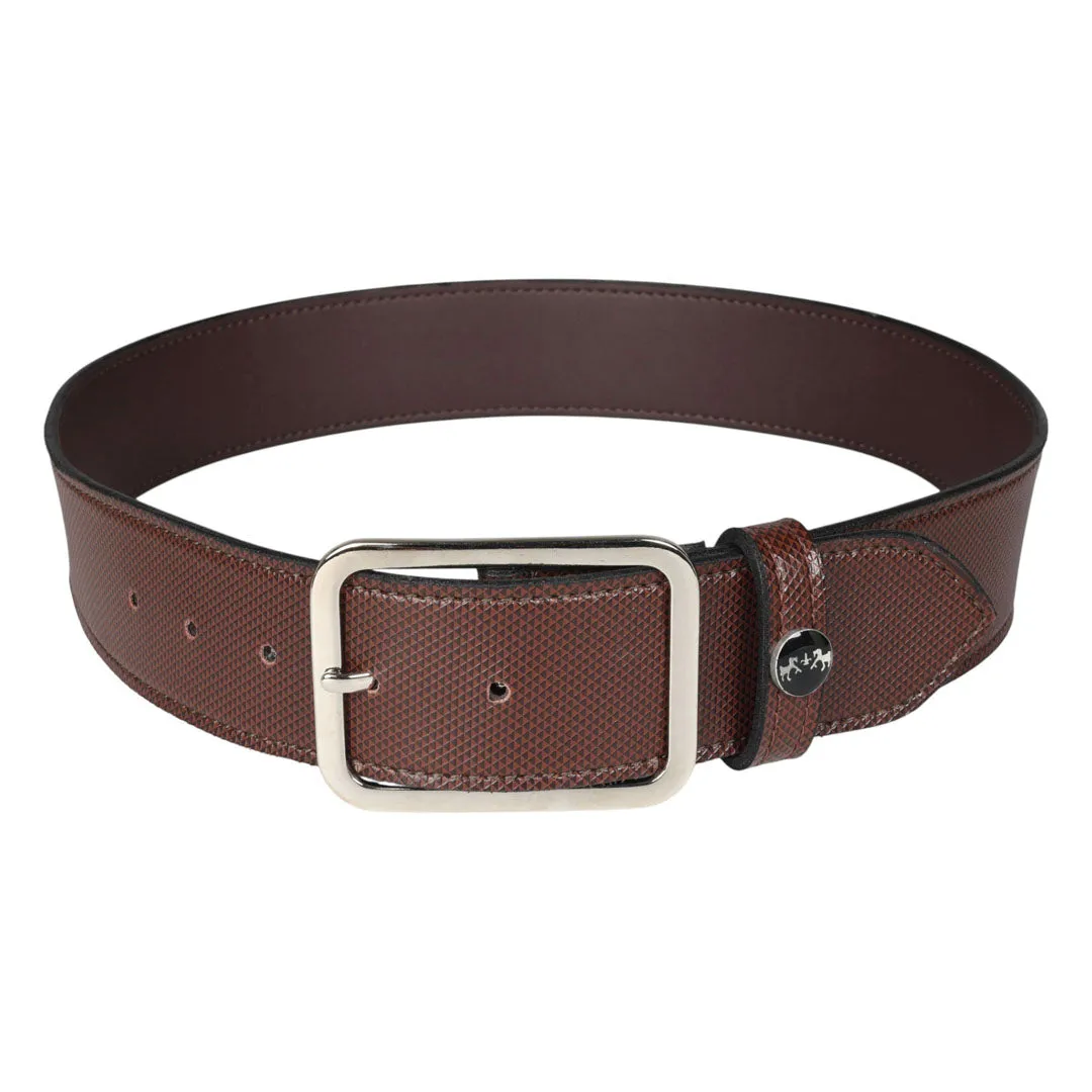 Equine Couture Vegan-X riem 2 inch bruin