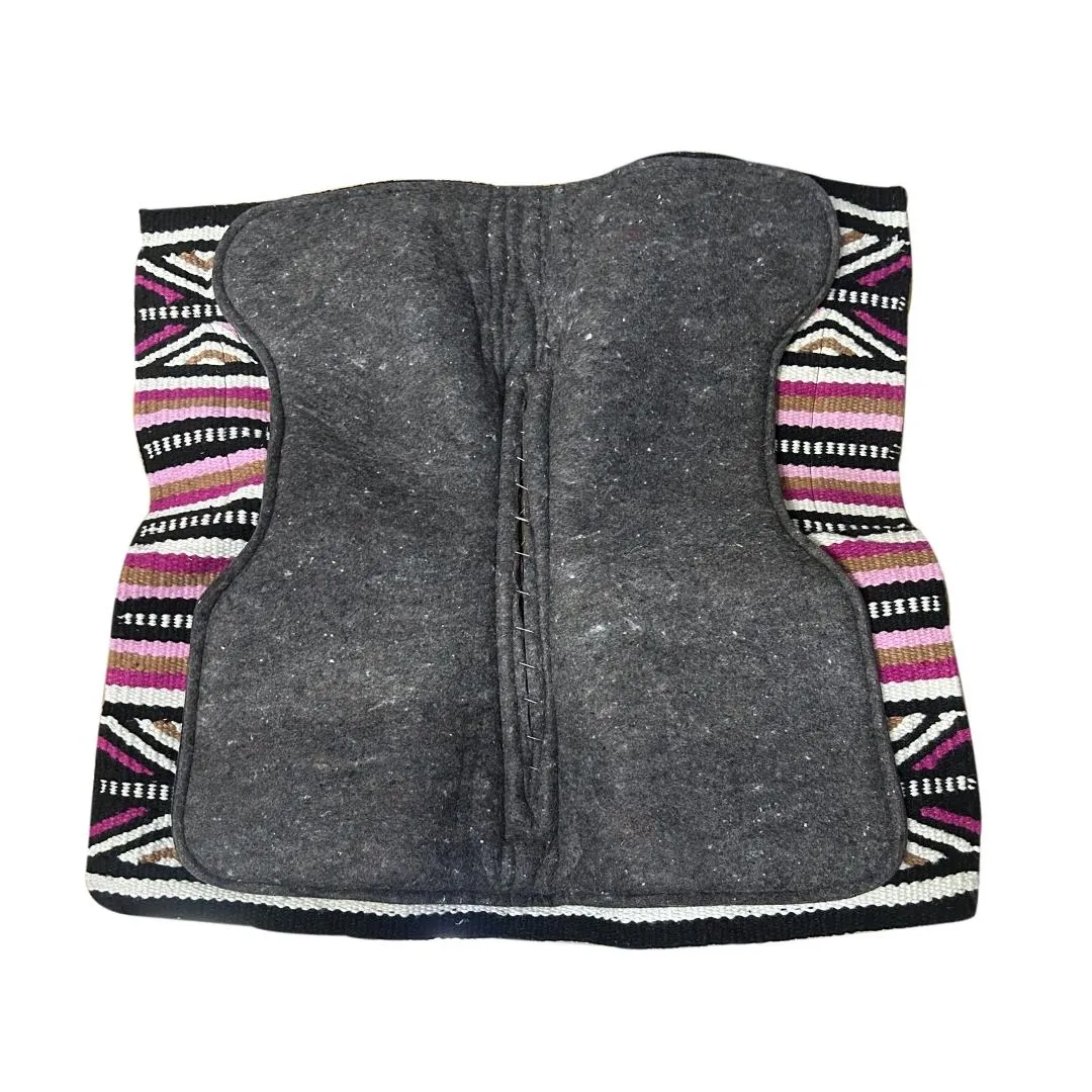 TuffRider Pink Dusk western zadelpad 34x36 wolmix multi