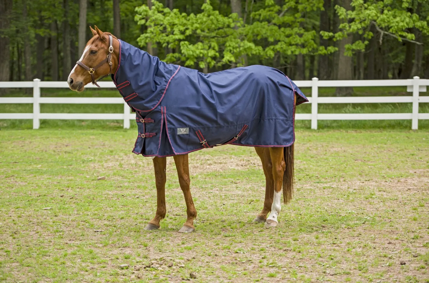 TuffRider Comfy 1200D buitendeken met hals