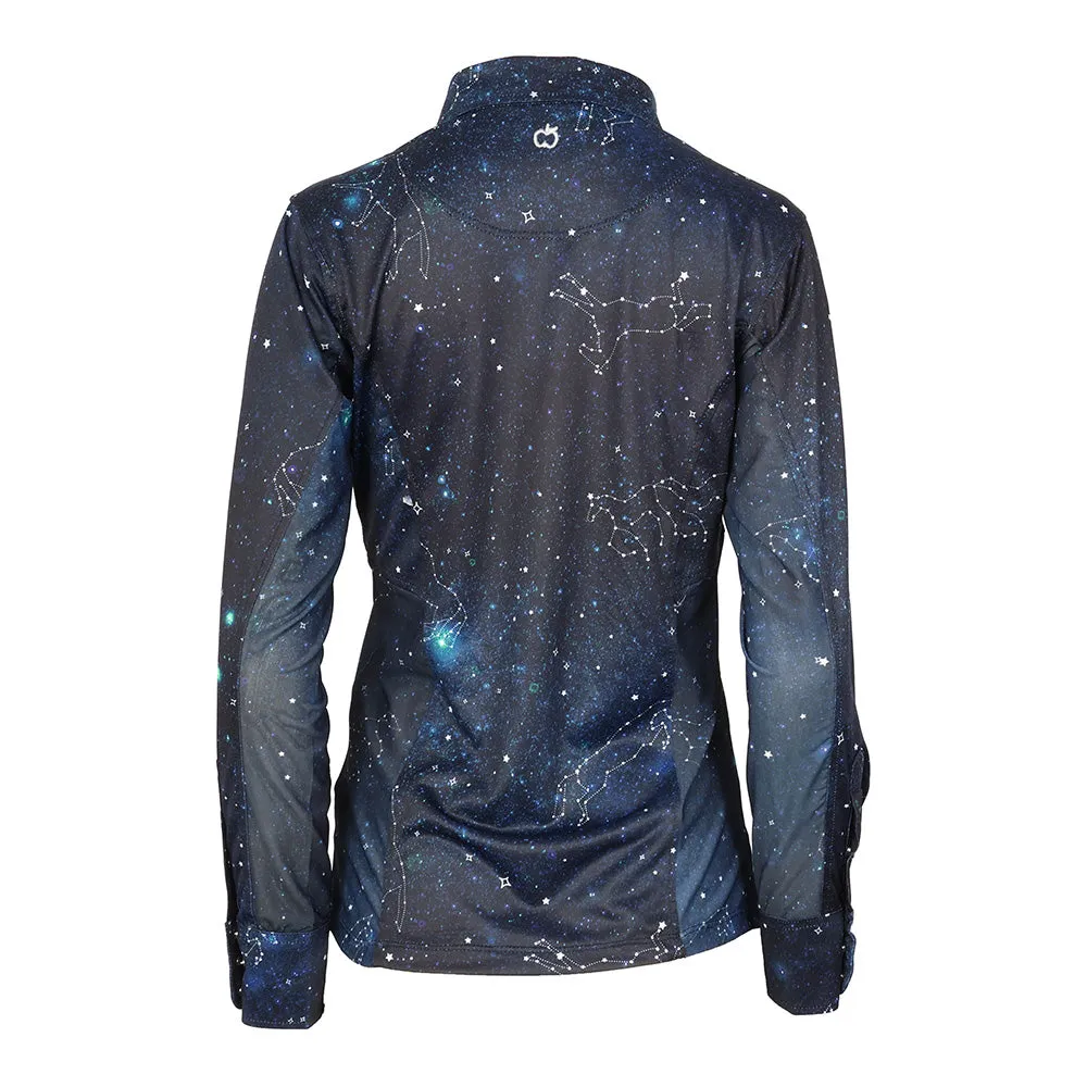 Dapplebay Midnight Constellation Western Blouse Multi