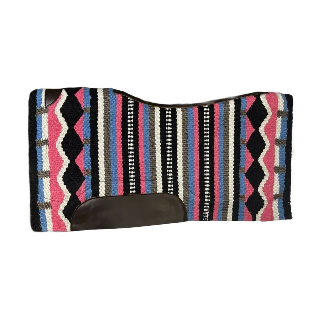 TuffRider Blush Stripe zadelpad Multi western 34x36