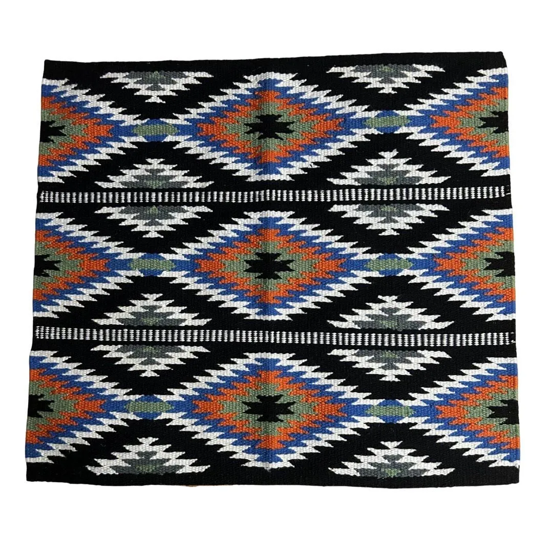 TuffRider Precision western zadeldeken rustic 34x38 wolmix