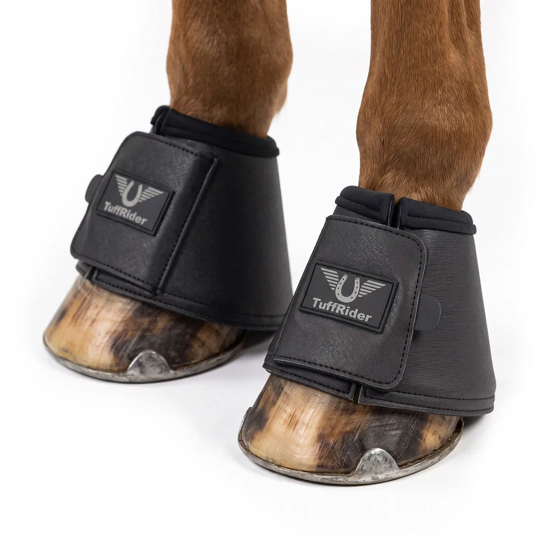 TuffRider Elite Saffiano springschoenen zwart paar