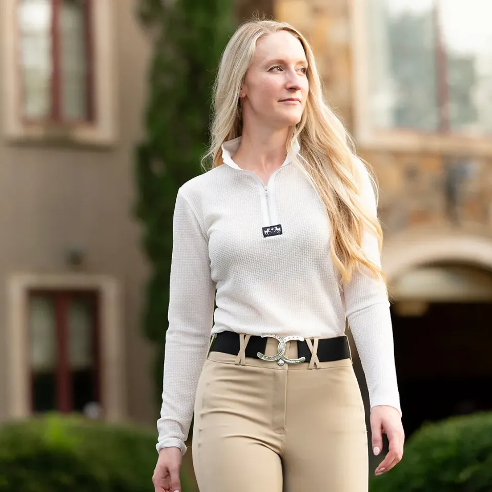 Equine Couture Aerocool wedstrijdshirt wit
